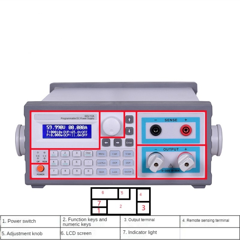 Switching Dc Power Supply 300V 1A - Laborverstellbares 30V 60V 150V 200V 250V