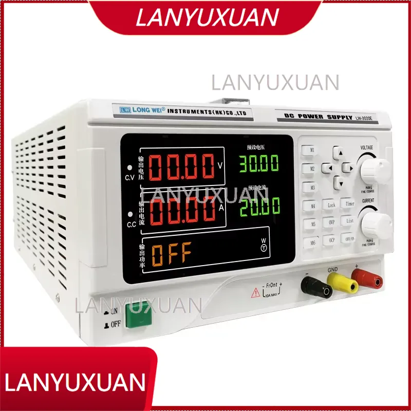 High Power 60V 20A Bench Power Supply - Longwei LW-1560E 900W 15V 30V 60V