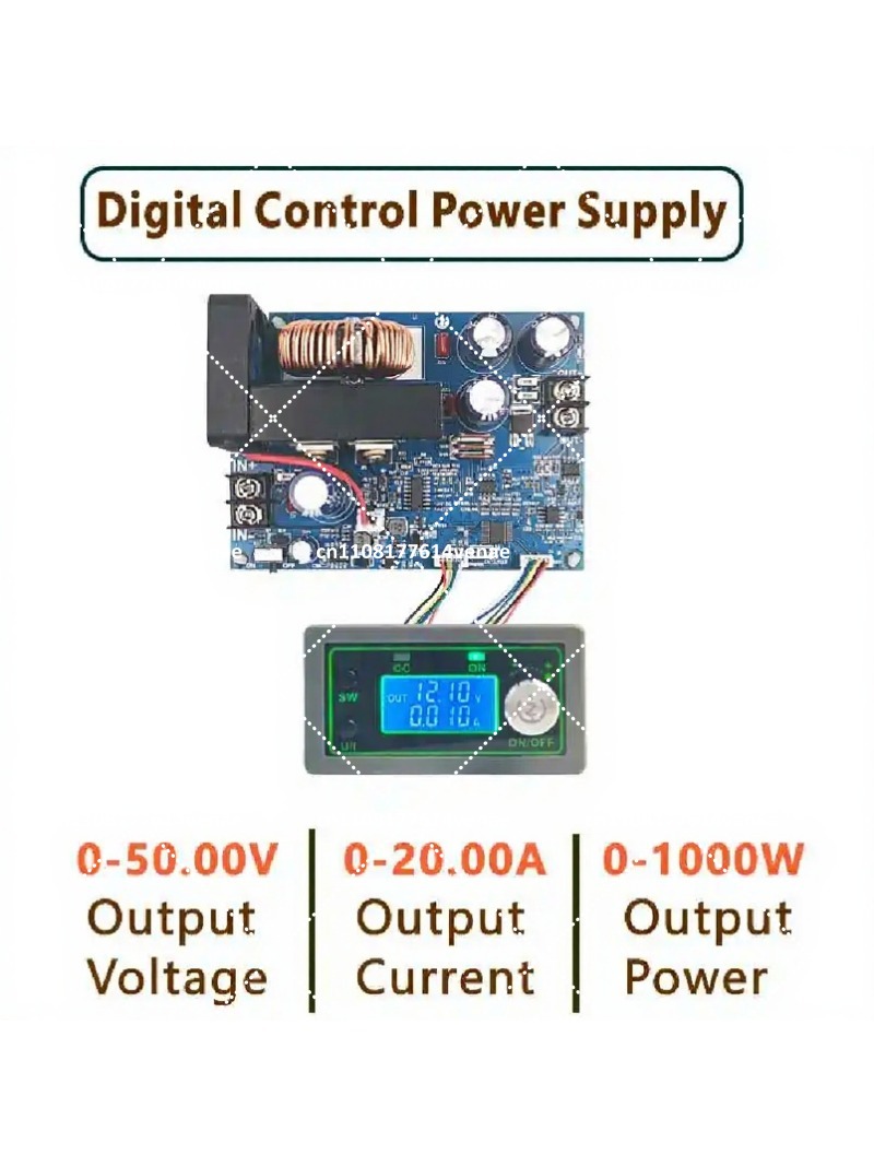 Step Down Dc Power Supply Module 1000W - DC-DC-Abwärtswandler Step-Down-Stromversorgungsmodul 50V 20A 1000W Einstellbare